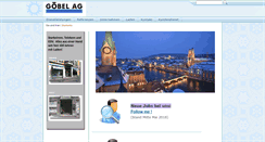 Desktop Screenshot of goebel.ch